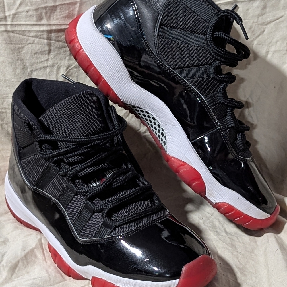 Jordan Men's Shoes Black Red